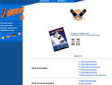 Tablet Screenshot of itecoinstruments.com